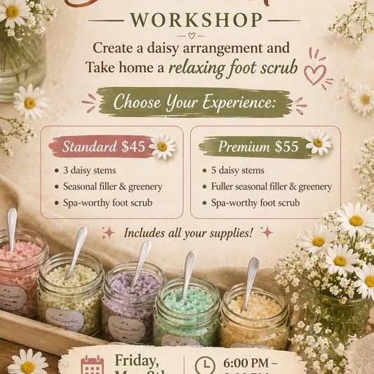 🌼 Bloom & Glow Workshop - Premium