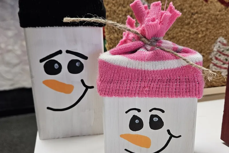 ☃️ Kids Class: Block Snowman