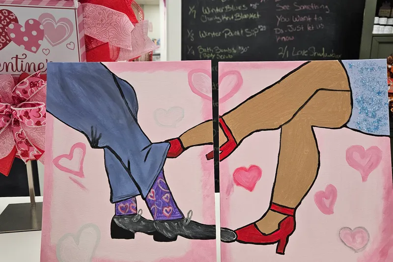 💕 Brunch Date: Couple’s Sip & Paint