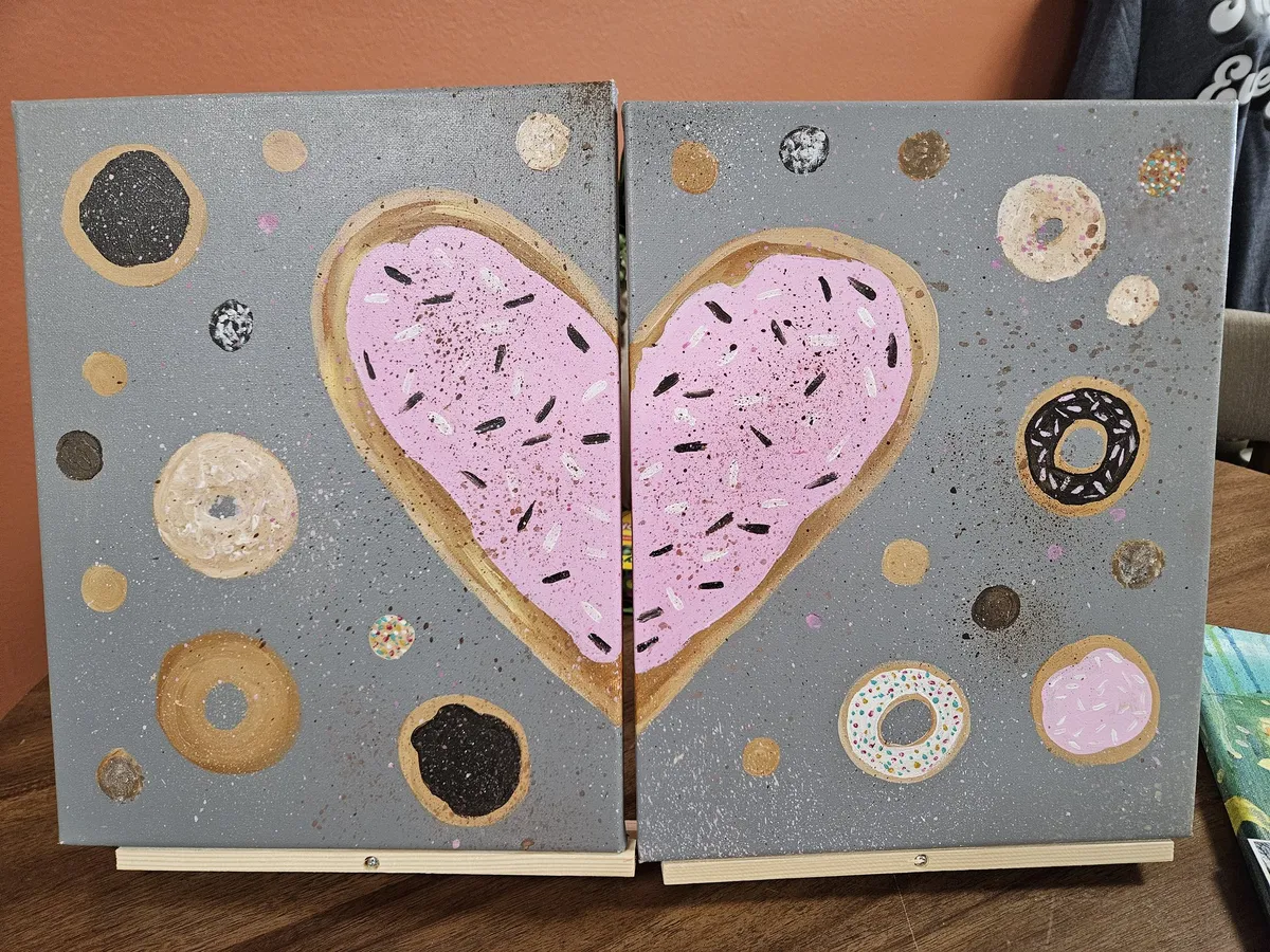🍩 Donuts with Dad Paint Class 🎨