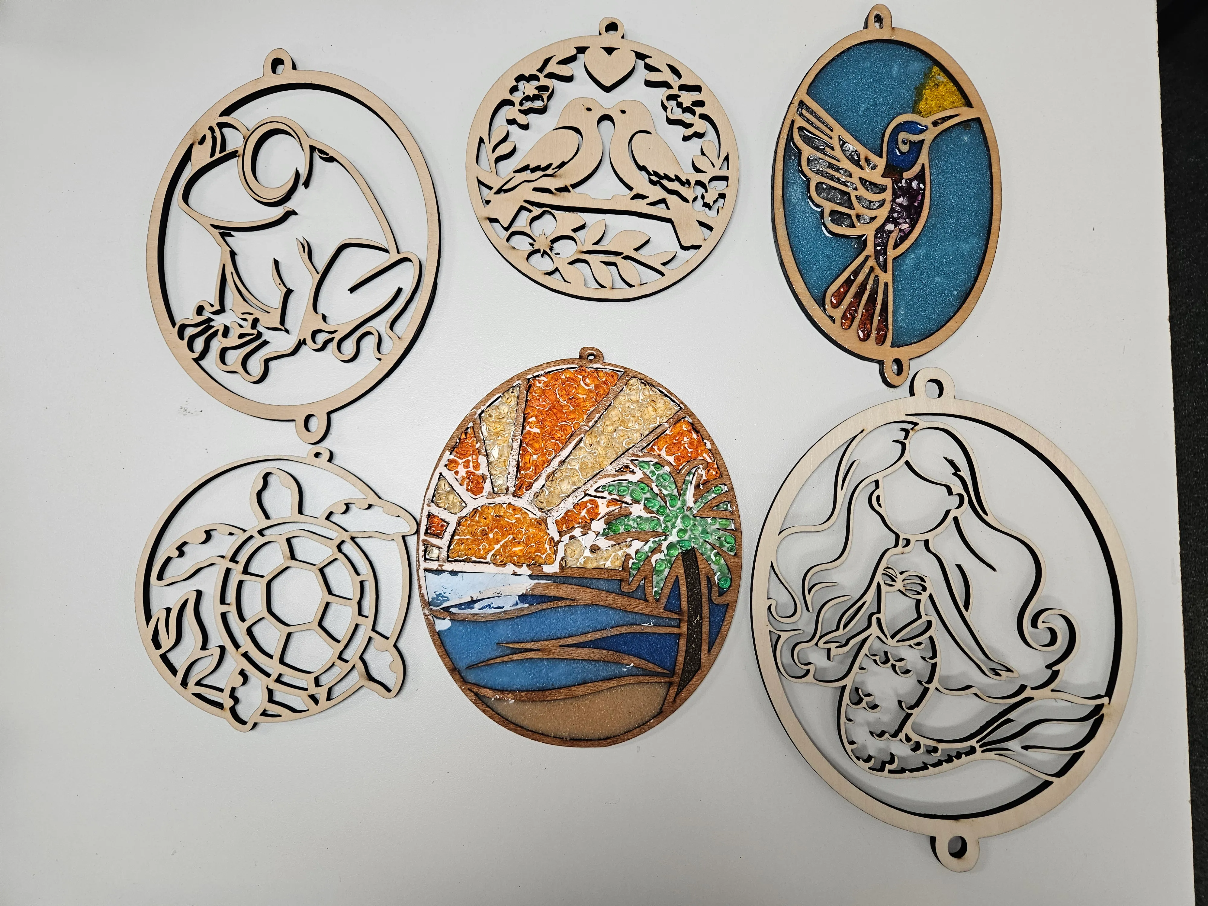 Resin Sun Catchers