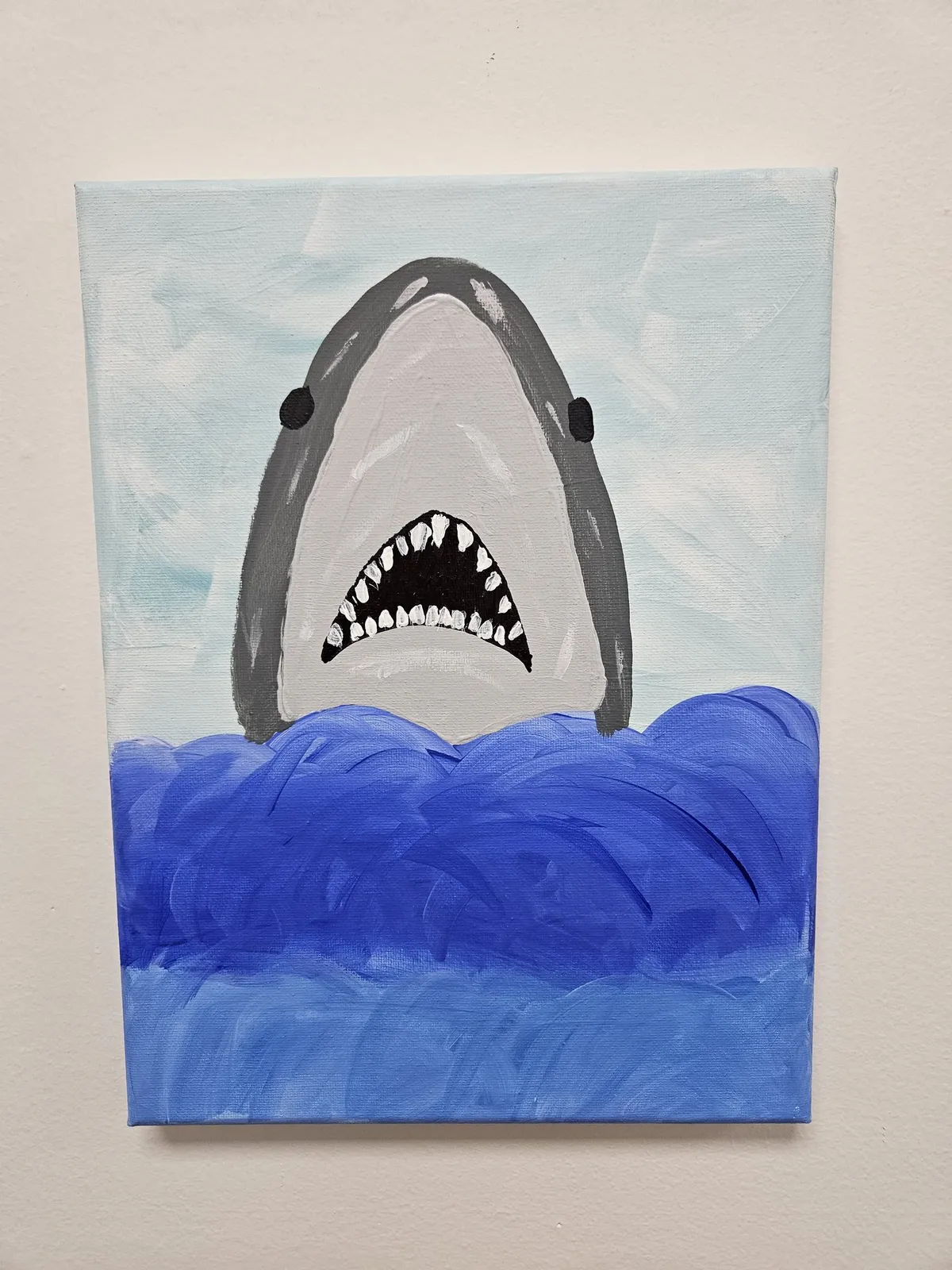 🦈 Shark Week Canvas Paint Class