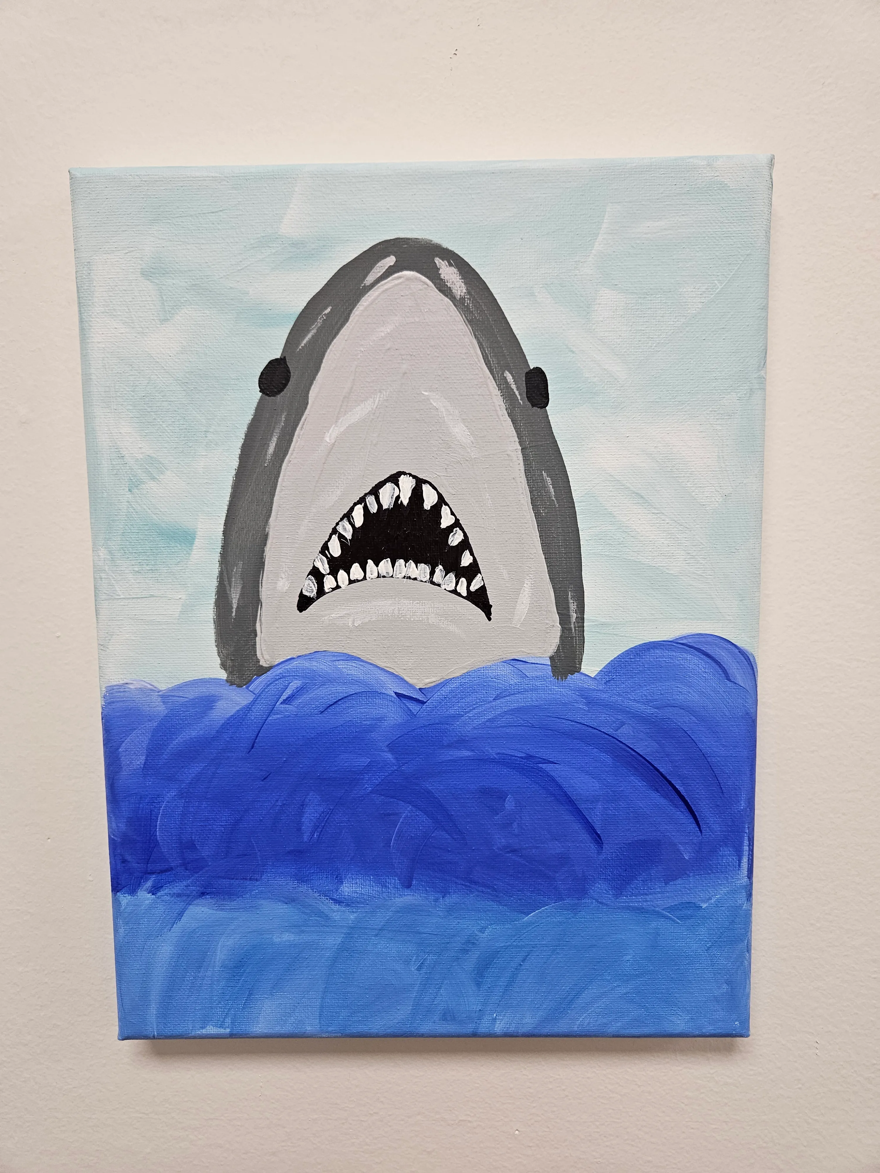 🦈 Shark Week Canvas Paint Class