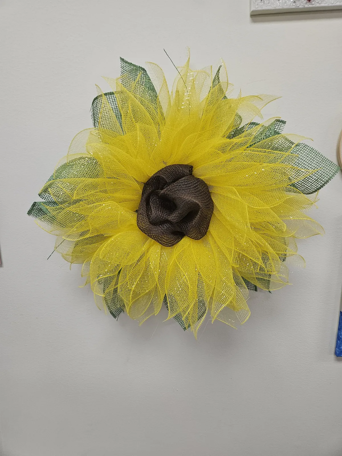 🌻 Sunflower Wreath Workshop