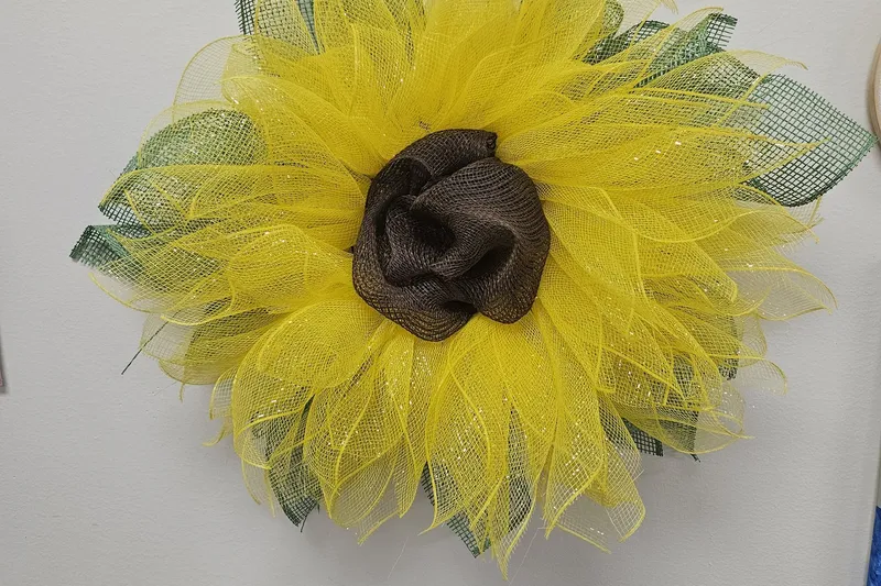 🌻 Sunflower Wreath Workshop