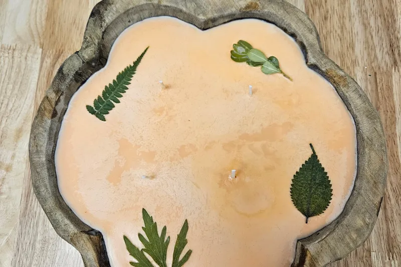 π Pumpkin Dough Bowl Candle Class