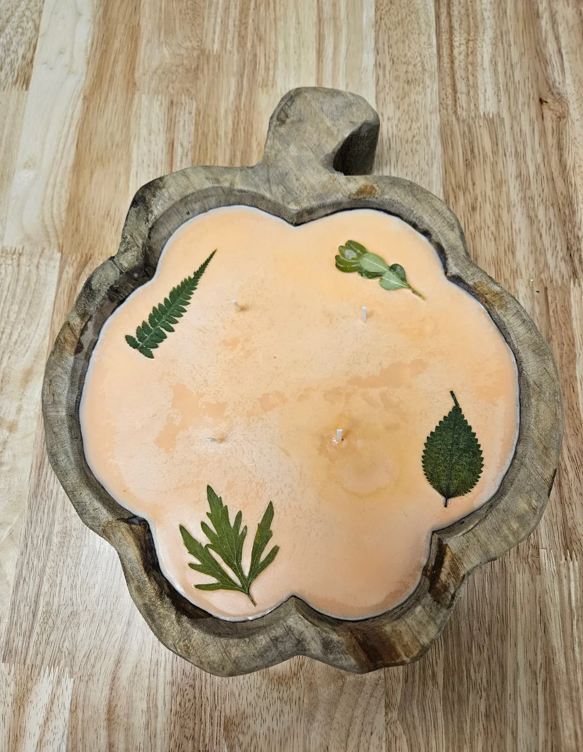 🎃 Pumpkin Dough Bowl Candle Class