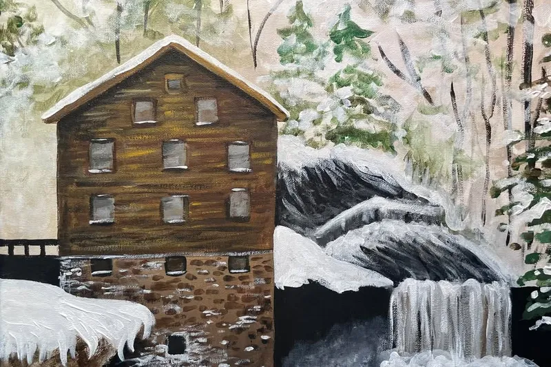 Paint Class: Winter at Lanterman’s Mill