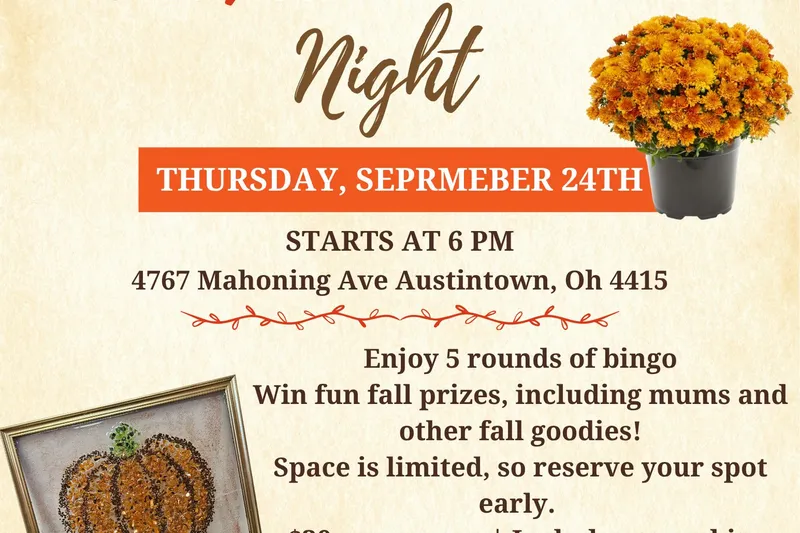 ππ Mums, Crafts & Bingo Night! ππ